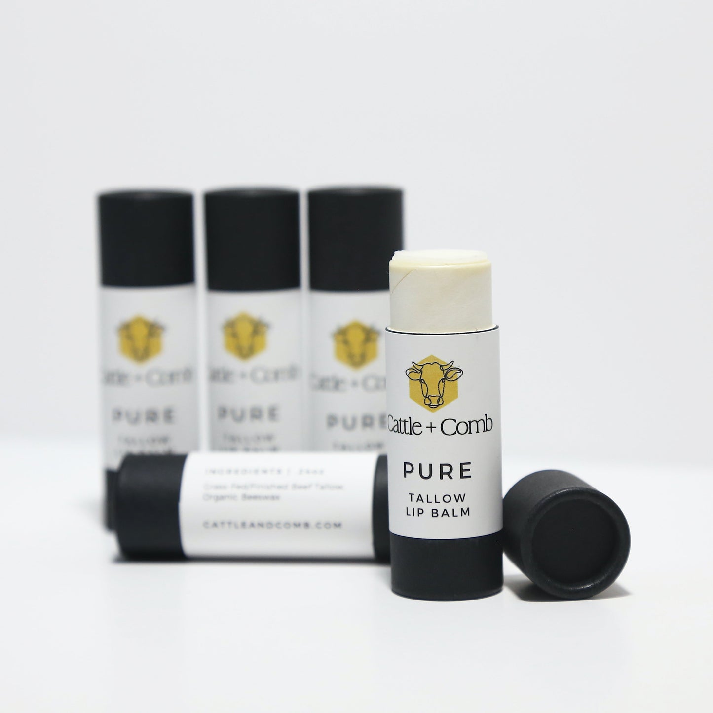 Tallow Lip Balm - PURE (Unscented)