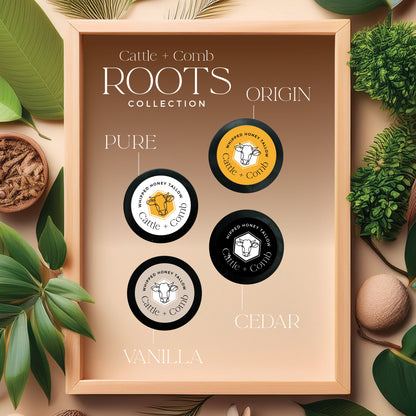 ROOTS Collection – Tallow Discovery Set (4 x 5ml Samples)