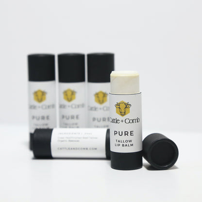 Tallow Lip Balm - PURE (Unscented)